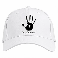 Baseball cap with Print The Elder Scrolls We Know - white