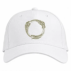 Baseball cap with Print The Elder Scrolls Circle Print - white
