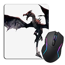 Mouse pad with print The Elder Scrolls Theme Dragon Print
