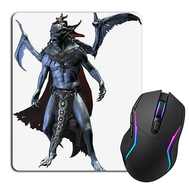 Mouse pad with print The Elder Scrolls Vampire Lord Hero