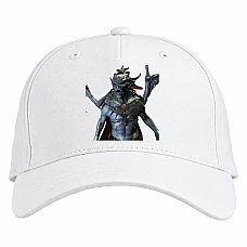 Baseball cap with Print The Elder Scrolls Vampire Lord Hero Print - white