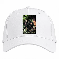 Baseball cap with Print The Last Of Us Theme - white
