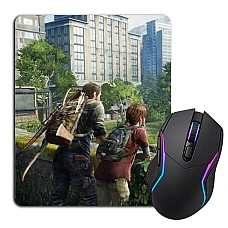 Mouse pad with print The Last Of Us Heroes Print
