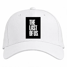 Baseball cap with Print The Last Of Us Logo - white