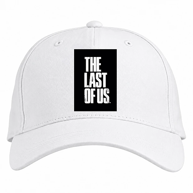 Baseball cap with Print The Last Of Us Logo - white