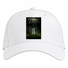 Baseball cap with Print The Legend Of Zelda Print - white