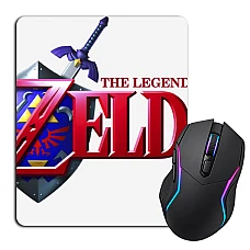 Mouse pad with print The Legend Of Zelda Logo