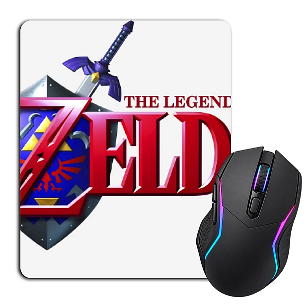 Mouse pad with print The Legend Of Zelda Logo