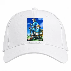 Baseball cap with Print The Legend Of Zelda Heroes - white