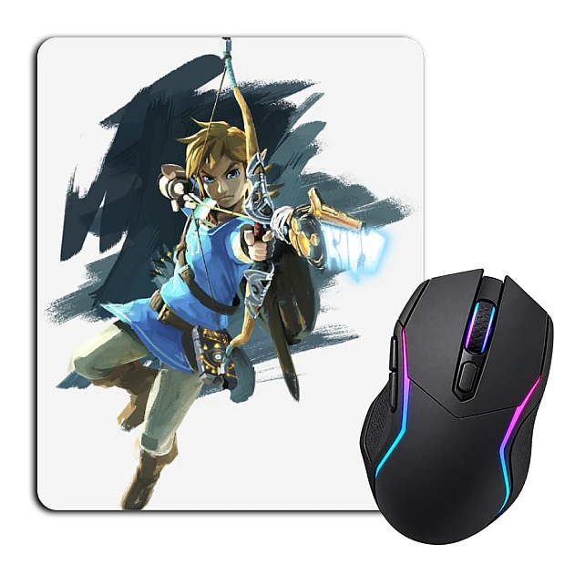 Mouse pad with print The Legend Of Zelda Hero Archer