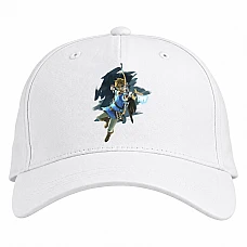 Baseball cap with Print The Legend Of Zelda Hero Archer - white