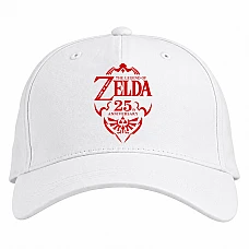 Baseball cap with Print The Legend Of Zelda Logo Print - white