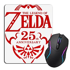 Mouse pad with print The Legend Of Zelda Logo Print