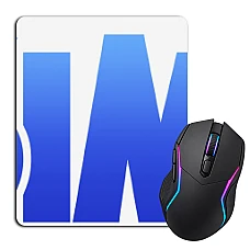 Mouse pad with print The Sims Blue Logo