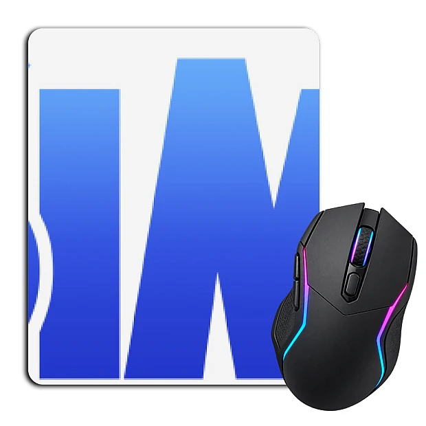 Mouse pad with print The Sims Blue Logo