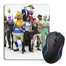 Mouse pad with print The Sims Heroes