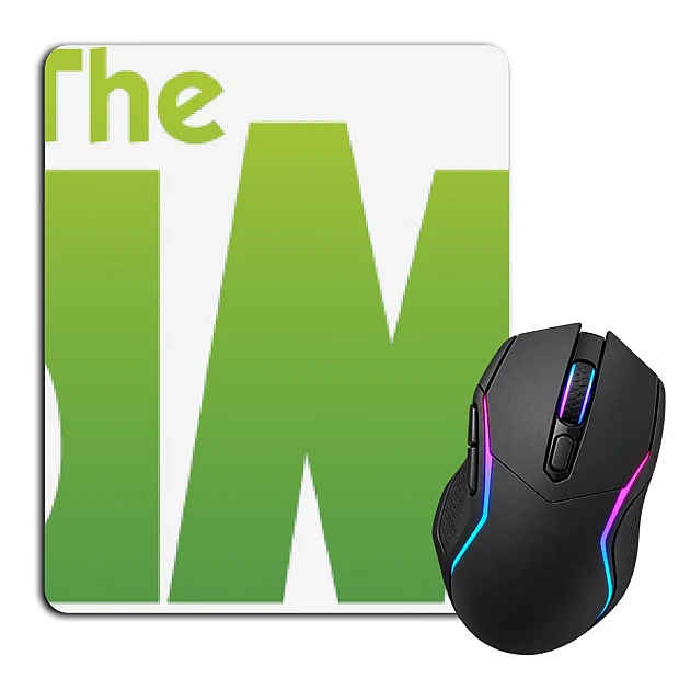 Mouse pad with print The Sims Green Logo