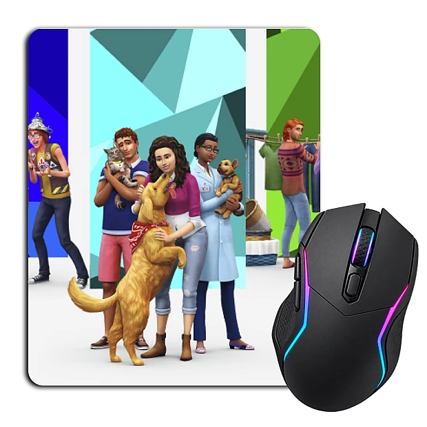 Mouse pad with print The Sims Theme