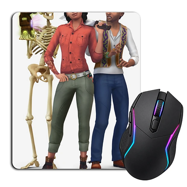Mouse pad with print The Sims Theme Heroes