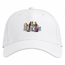 Baseball cap with Print The Sims Cute Heroes - white