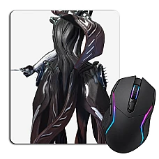 Mouse pad with print Warframe Hero