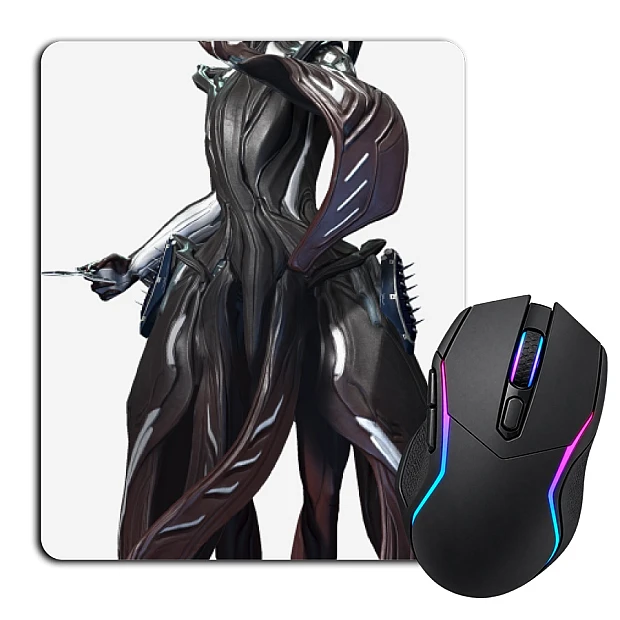 Mouse pad with print Warframe Hero