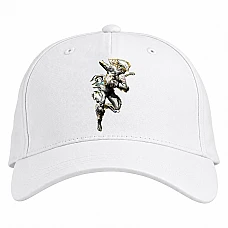 Baseball cap with Print Warframe Hero Print - white