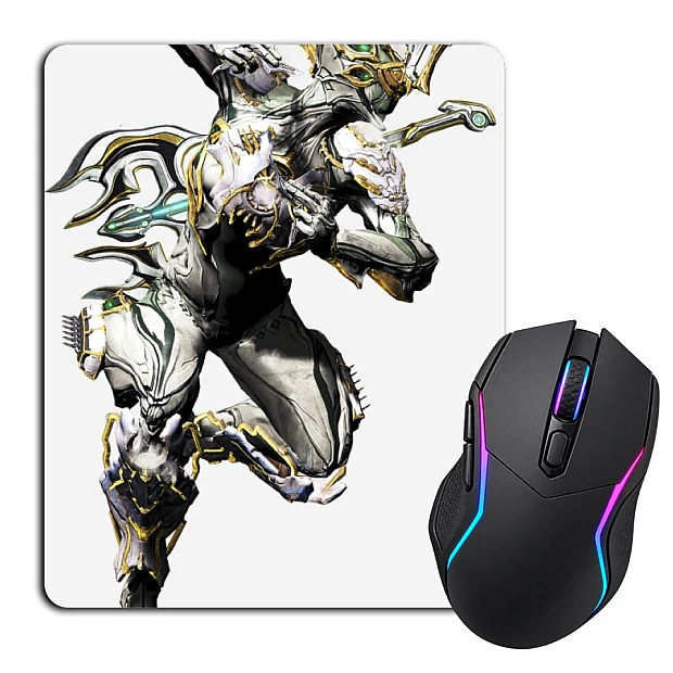 Mouse pad with print Warframe Hero Print