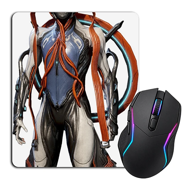 Mouse pad with print Warframe Print Hero
