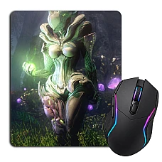 Mouse pad with print Warframe Creature