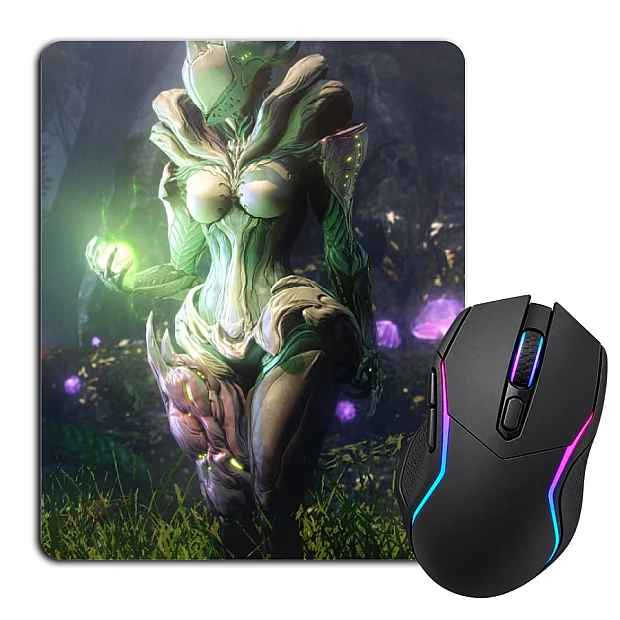 Mouse pad with print Warframe Creature