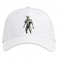 Baseball cap with Print Warframe Print - white