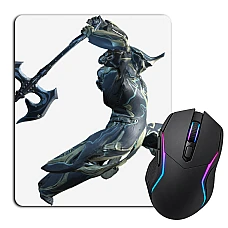 Mouse pad with print Warframe Main Theme Print