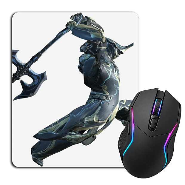 Mouse pad with print Warframe Main Theme Print