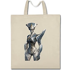 Eco bag with print Warframe Hero Print Theme - beige