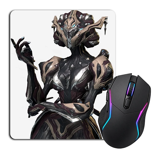 Mouse pad with print Warframe Powerful Creature