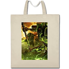 Eco bag with print Warhammer Print - beige