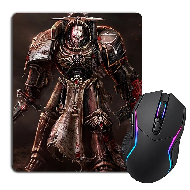 Mouse pad with print Warhammer Hero