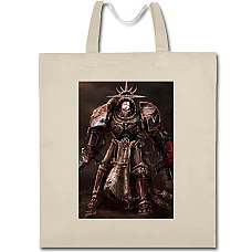 Eco bag with print Warhammer Hero - beige
