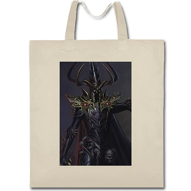 Eco bag with print Warhammer Hero Print - beige
