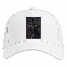 Baseball cap with Print Warhammer Hero Print - white