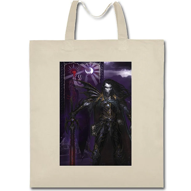Eco bag with print Warhammer Print Hero - beige