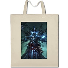 Eco bag with print Warhammer Theme Print - beige