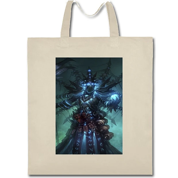 Eco bag with print Warhammer Theme Print - beige