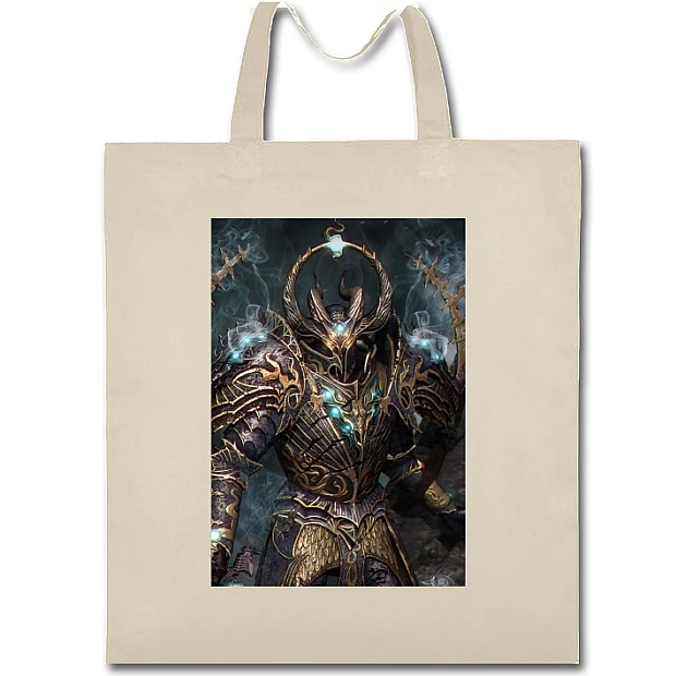 Eco bag with print Warhammer Theme Hero Print - beige