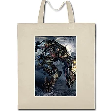 Eco bag with print Warhammer Strong Hero Print - beige