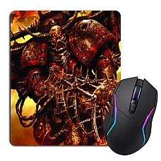 Mouse pad with print Warhammer Strong Hero Theme