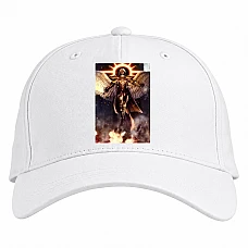 Baseball cap with Print Warhammer Angel - white