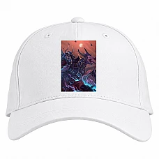 Baseball cap with Print Warhammer Creature - white