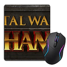 Mouse pad with print Warhammer Logo